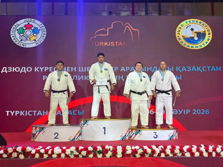 Еркебулан Тусупханов завоевал серебро на чемпионате Казахстана по дзюдо и получил путевку на чемпионат мира Астане