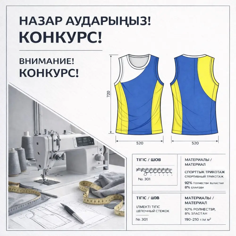 Республиканский конкурс дизайна спортивной одежды в Казахстане, приуроченный к Международному дню интеллектуальной собственности Астане