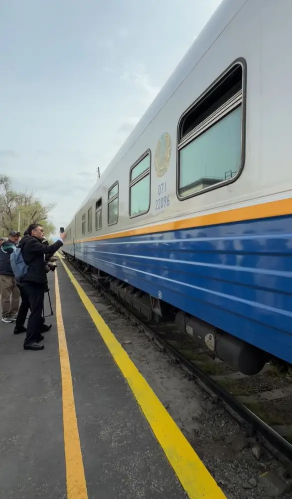 Новый железнодорожный маршрут между Астаной и Талдыкорганом Астане