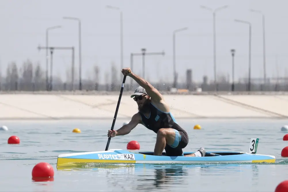 Призёр чемпионата мира по гребле на каноэ Мария Бровкова вновь стала первой на чемпионате в Туркестане (3)