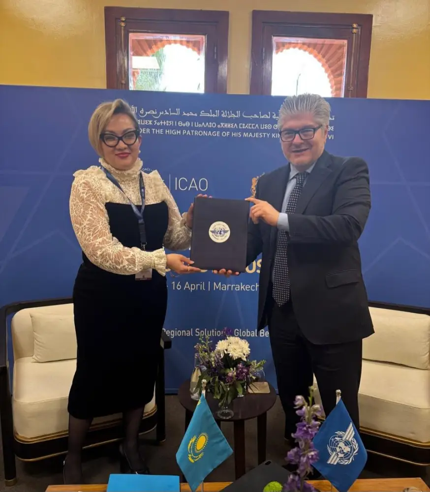 Обсуждение безопасности полётов и международного сотрудничества на встрече ИКАО в Марракеше Астане