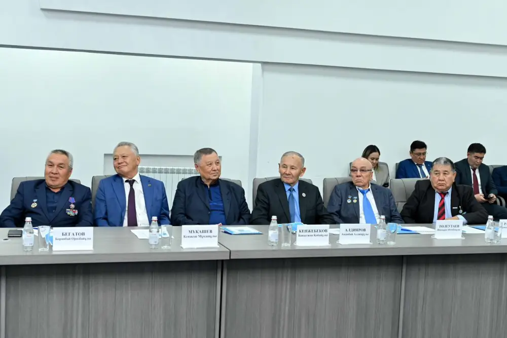 В области Абай прошла II отчетно-выборная конференция ветеранской организации (8)