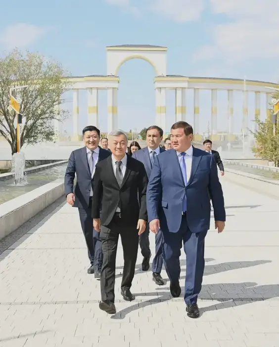 В Кызылорде заложен первый камень третьей Президентской библиотеки страны Астане