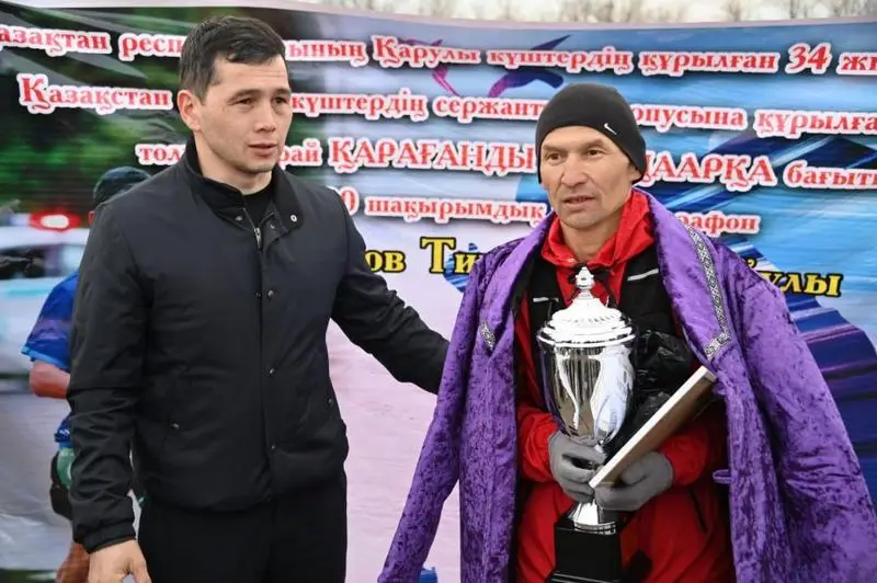 Сержант из Караганды установил рекорд ВС Казахстана на дистанции 200 км (5)