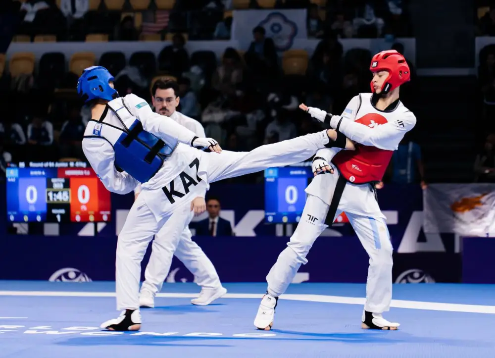 Бронзовая медаль Адилета Шери на юниорском чемпионате мира по таеквондо: шаг к новым достижениям в спорте Астане