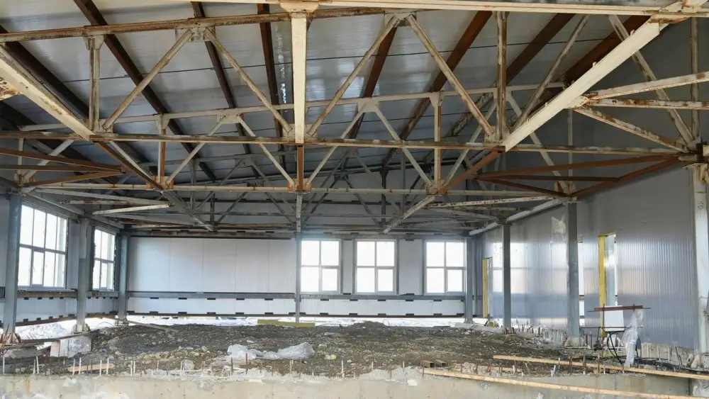 В районе Улкен Нарын реализуются проекты по благоустройству турцентра и строительству бассейна (3)