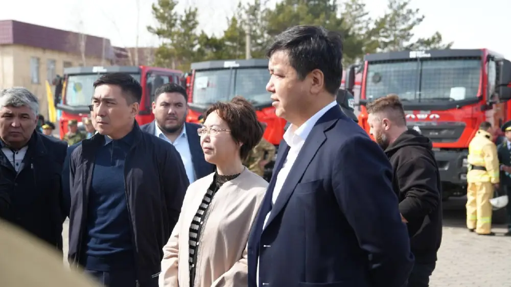 Лесным учреждениям Акмолинской области передана новая противопожарная техника (6)