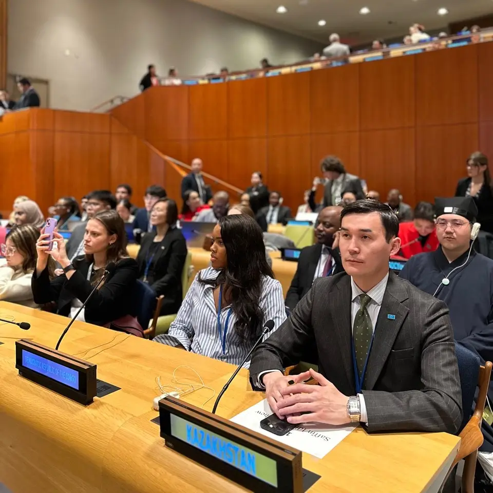Казахстанская делегация: Молодежь прокладывает мосты к устойчивому будущему на форуме ЭКОСОС ООН Астане