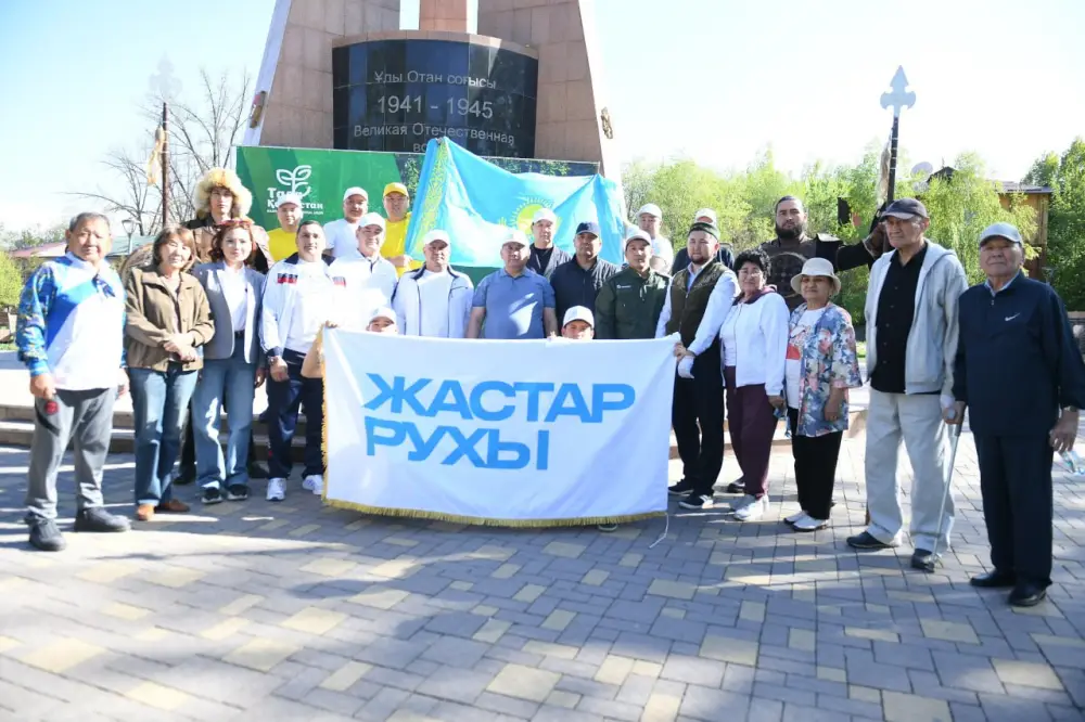 В Алматинской области продолжается акция «Таза Қазақстан» (7)