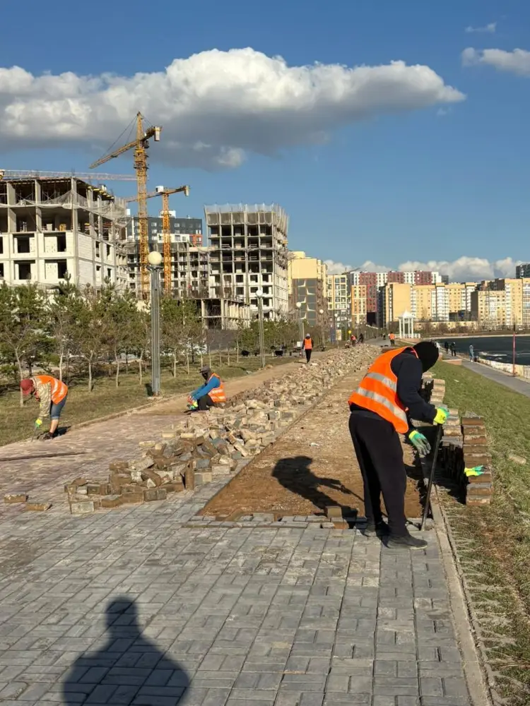Астана: весеннее пробуждение города от зимнего сна Астане
