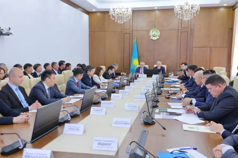 Заместитель Премьер-Министра Республики Казахстан – министр национальной экономики Серик Жумангарин прибыл с рабочей поездкой в область Ұлытау (4)