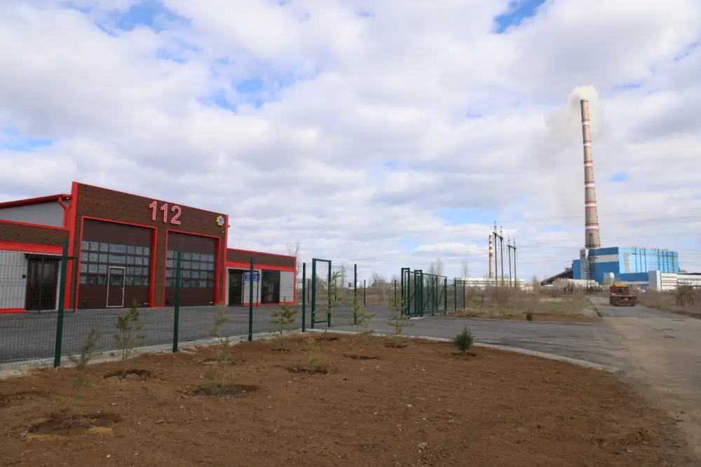 Новый пожарный пост в Солнечном открыт Астане