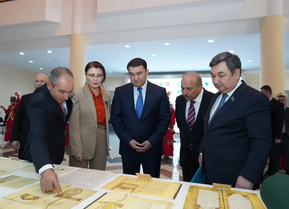 В ТУРКЕСТАНЕ ПРОХОДИТ МЕЖДУНАРОДНЫЙ КУЛЬТУРНО-НАУЧНЫЙ СИМПОЗИУМ «РЕМЕСЛЕННИКИ ПО СТОПАМ ХОДЖА АХМЕДА ЯСАВИ» (10)