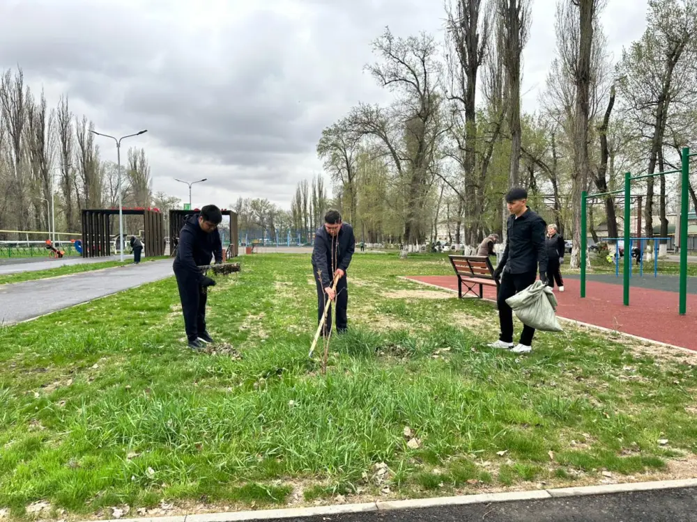 В области Жетісу прошла санитарная акция «Таза бейсенбі» (3)