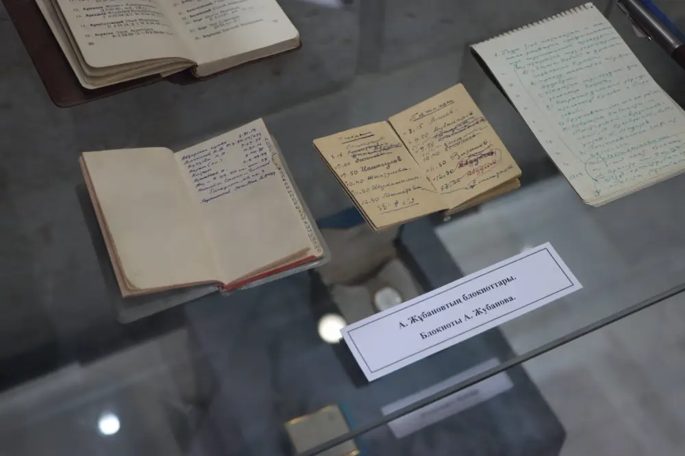 В Национальном центральном музее открылась выставка «Ахмет Жұбанов: Дәуір үні» (5)