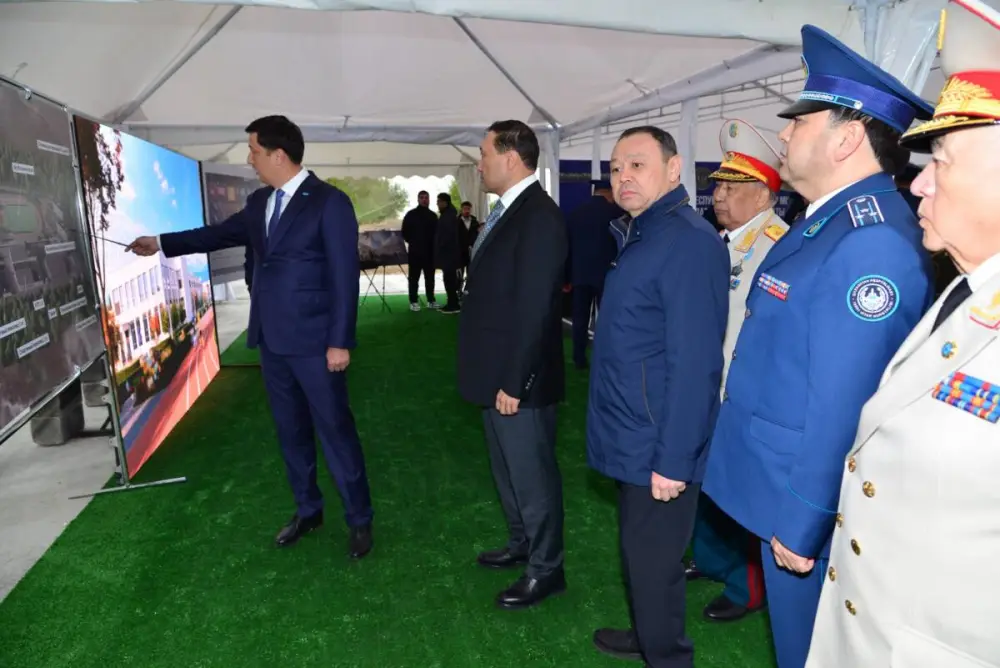 Строительство новой Алматинской академии МВД начато в Алматы (2)