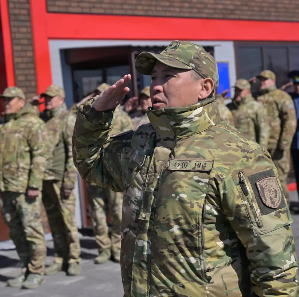 В поселке Солнечный города Экибастуза открыт новый пожарный пост №22 - очередной объект, построенный в рамках системного укрепления гражданской защиты региона за счет средств местного бюджета (5)