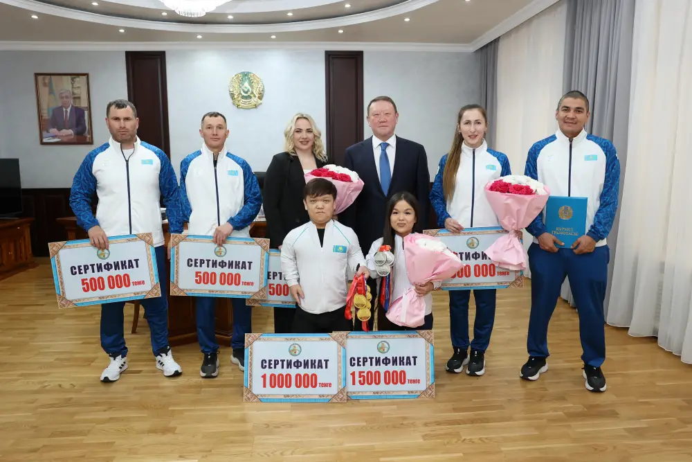 Аким области встретился со спортсменами (8)