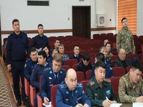 Түркістан облысында командалық-штабтық оқу-жаттығулары өткізілді (2)