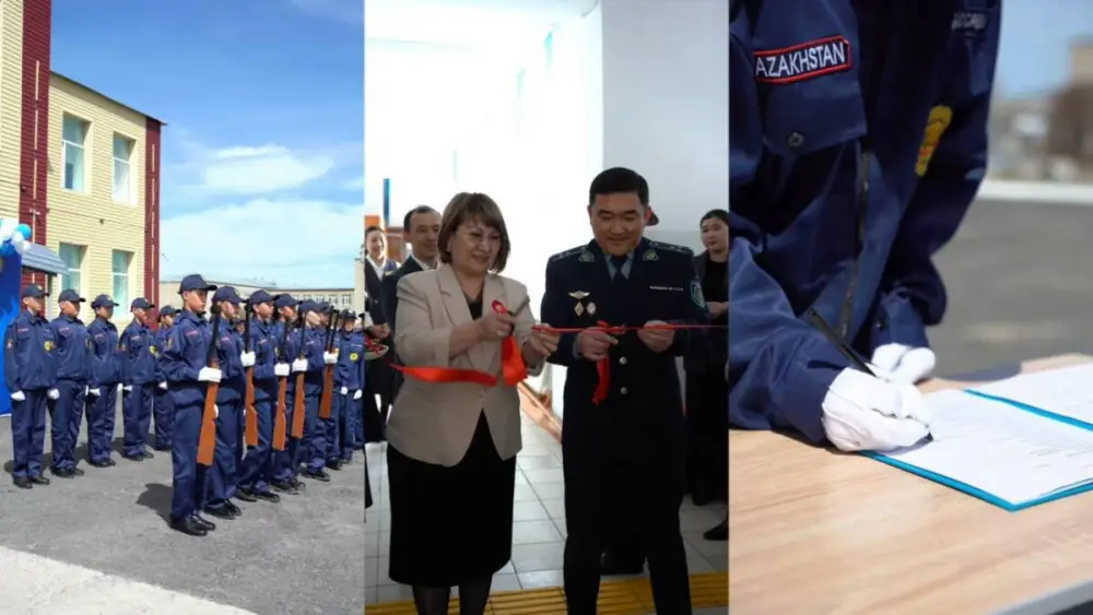Открытие полицейского класса "Жас Сақшы" в Абайском районе: шаг к патриотическому воспитанию молодежи Астане