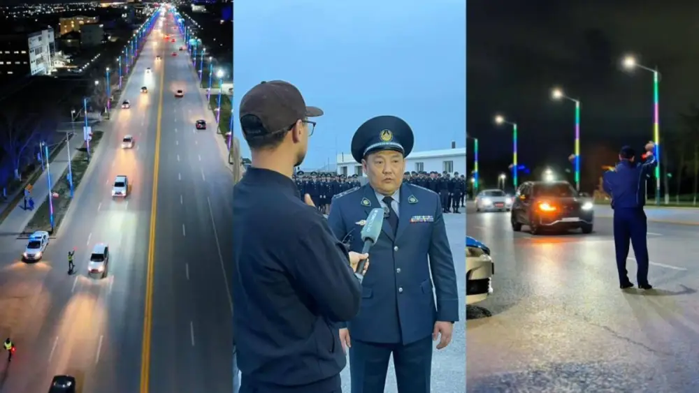 Совместные рейды полиции и журналистов в Кызылорде: пресечение правонарушений и обеспечение безопасности Астане