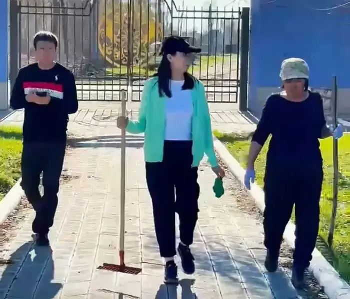В Улкен Нарыне прошел субботник с участием более 4 тысяч человек Астане