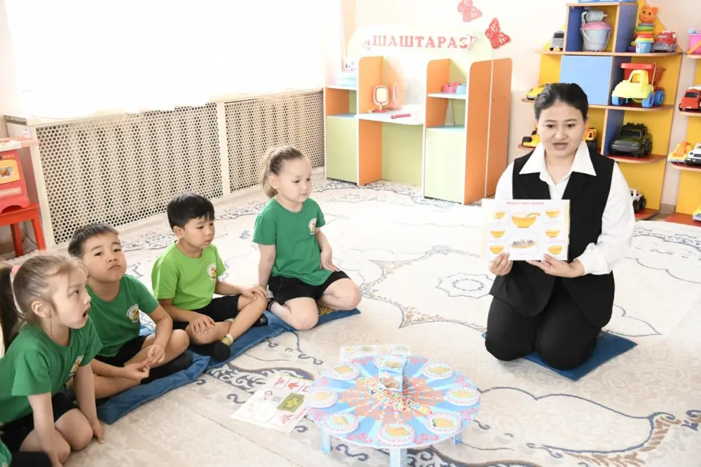 Воспитание маленьких стражей порядка: мероприятие в детском саду Астаны Астане