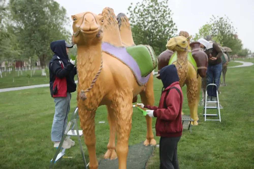 Туркестан цветет: 45 тысяч деревьев на старте! Астане