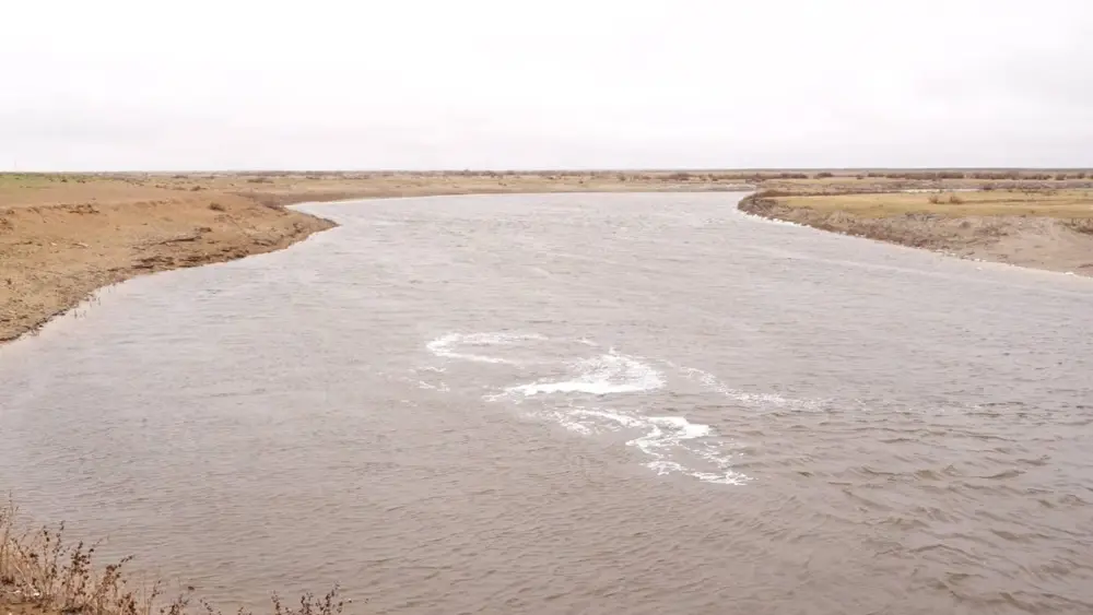 Около 1 млрд кубометров воды сброшено в Созакский район для сохранения окружающей среды (4)