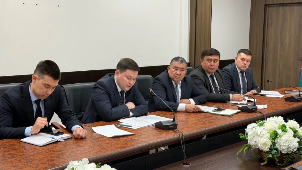 Обсуждение мер по борьбе с саранчовыми вредителями и коррупцией на онлайн-совещании Астане