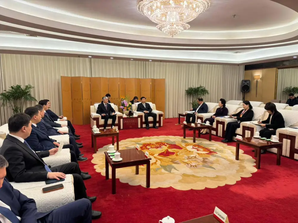 Аким области Ұлытау провёл встречу с губернатором провинции Шэньси (4)