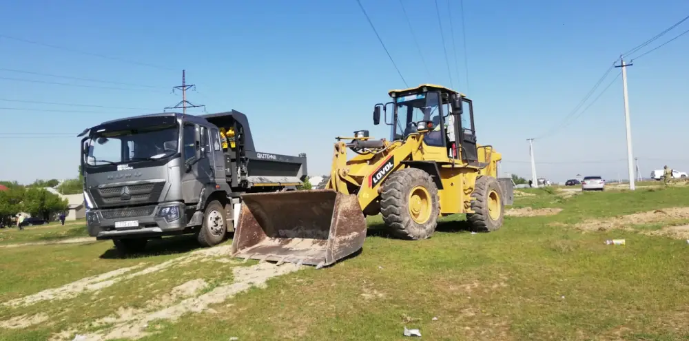 АЛЬ-ФАРАБИЙСКИЙ РАЙОН ПРИНЯЛ УЧАСТИЕ В АКЦИИ «ТАЗА КАЗАХСТАН» (2)