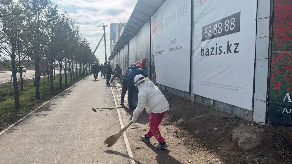 Волонтеры и компания Basis-A объединяются для уборки столицы, вывозя 45 тонн мусора Астане