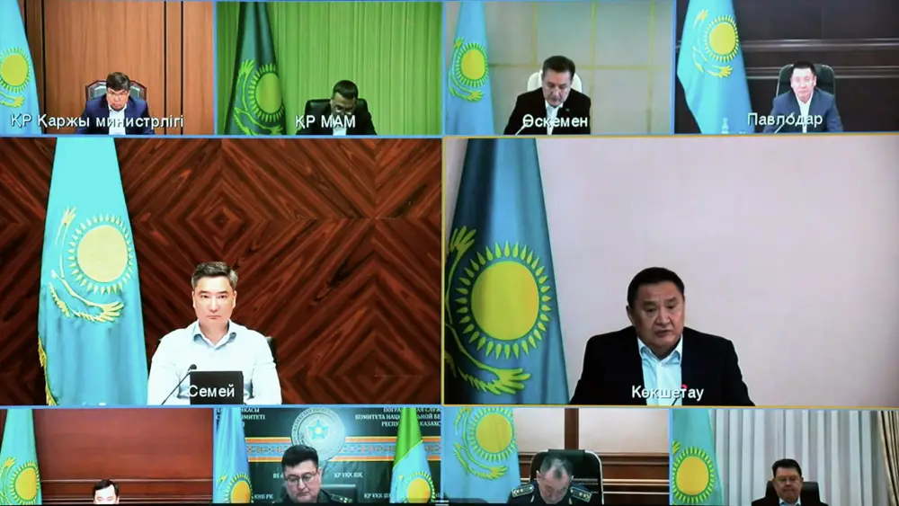 Пожароопасный сезон 2026 года заседание оперативного штаба по ликвидации ЧС в области Абай Астане