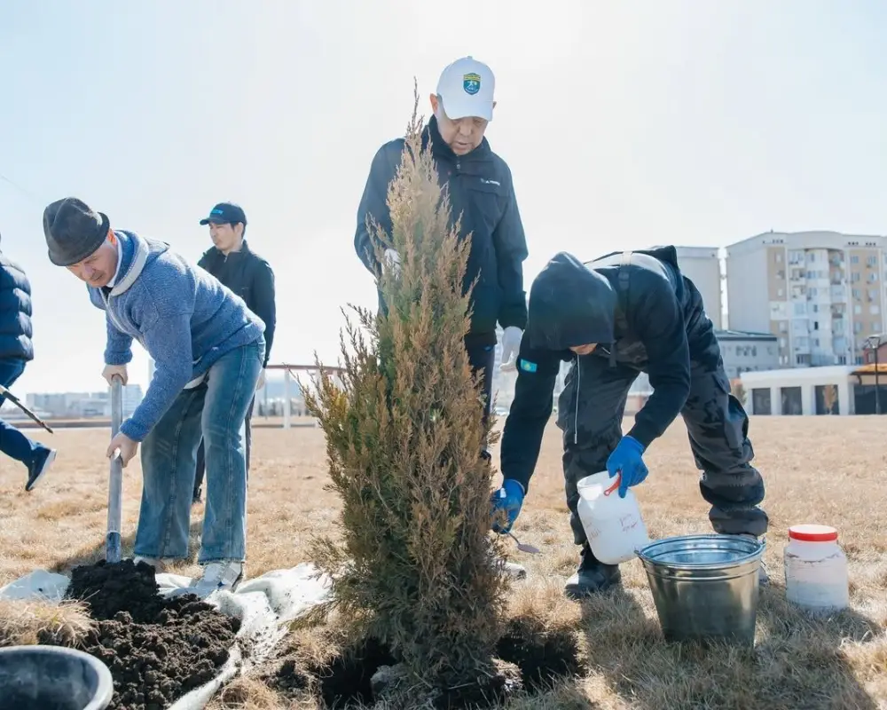 29 тысяч причин озеленить Атырау в этом году! Астане