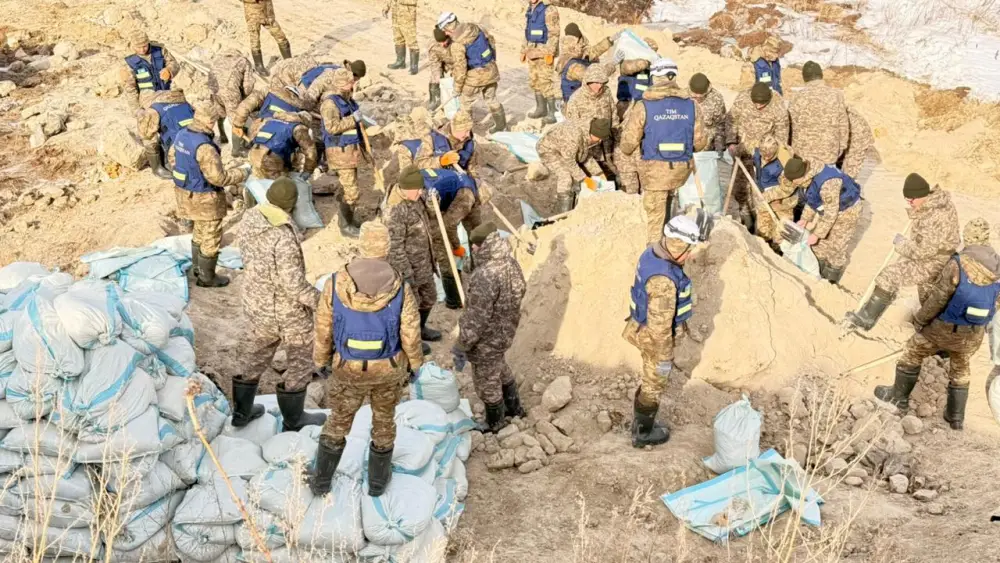 Паводковая ситуация в Казахстане стабилизируется и остается на контроле (5)