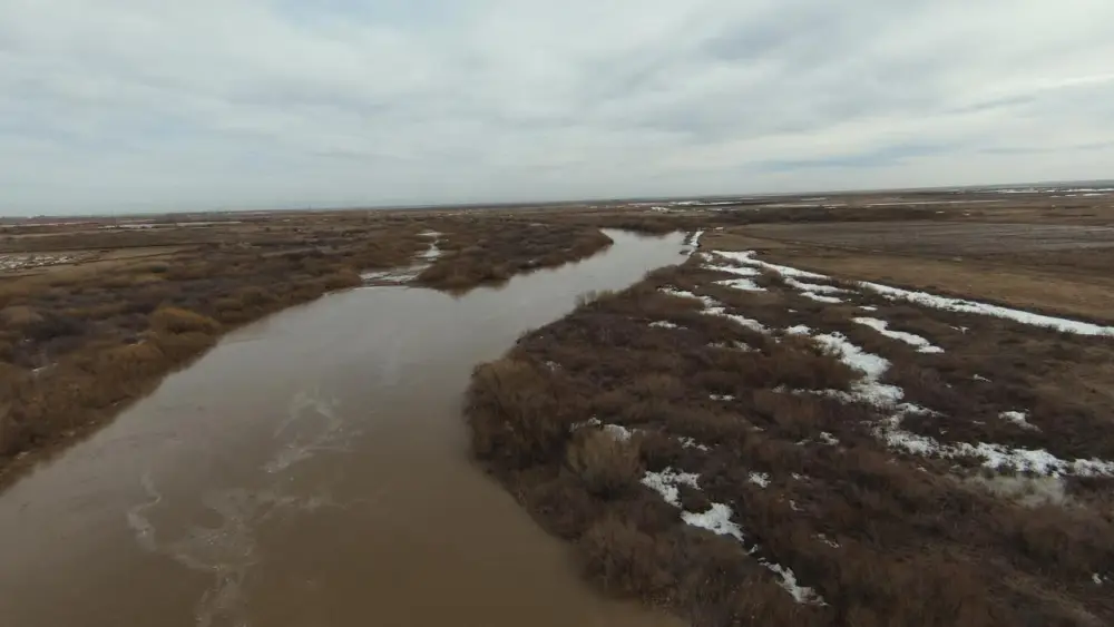 В селе Жибек жолы обеспечен безопасный пропуск паводковых вод (3)