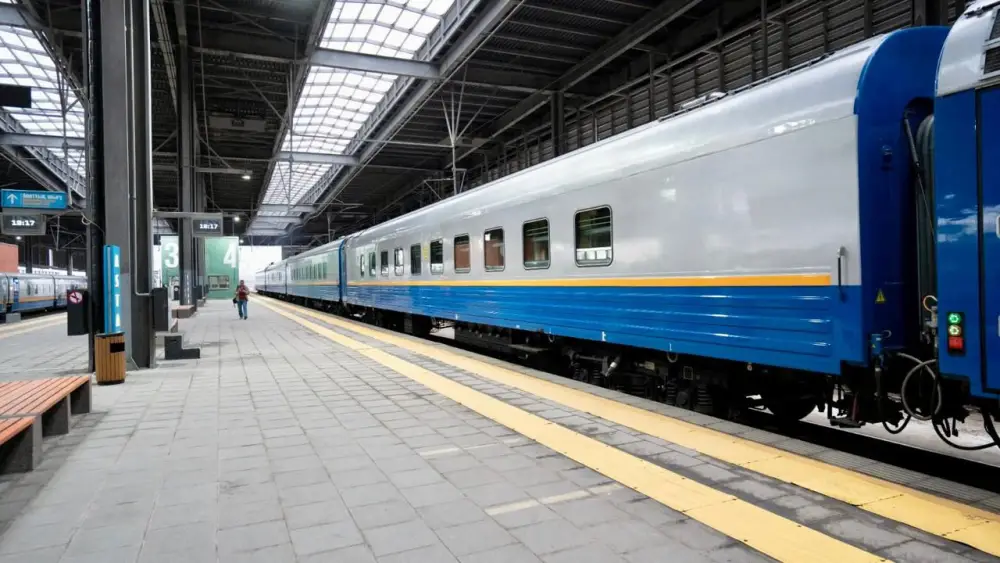 Обновлены пассажирские вагоны поезда Астана – Омск (2)