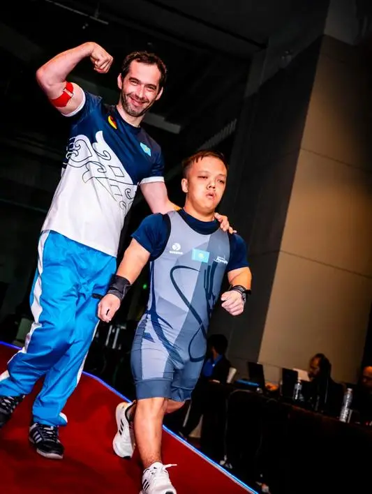 Историческое золото: карагандинец победил на чемпионате Азии по парапауэрлифтингу (3)