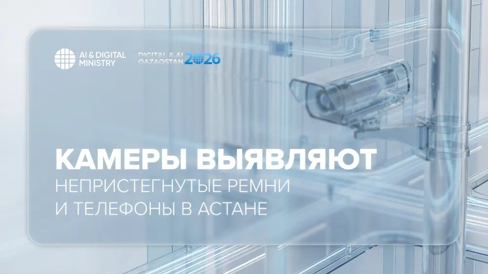Глаза на дороге: AI-камеры в Астане следят за безопасностью за рулем Астане