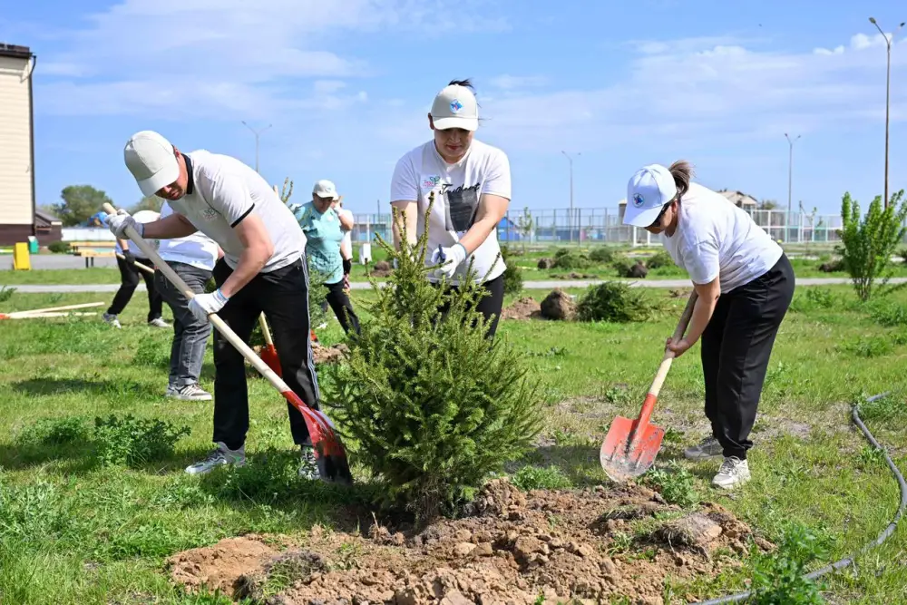 Аким области Абай Берик Уали призывает жителей к активному участию в субботниках для улучшения чистоты региона Астане