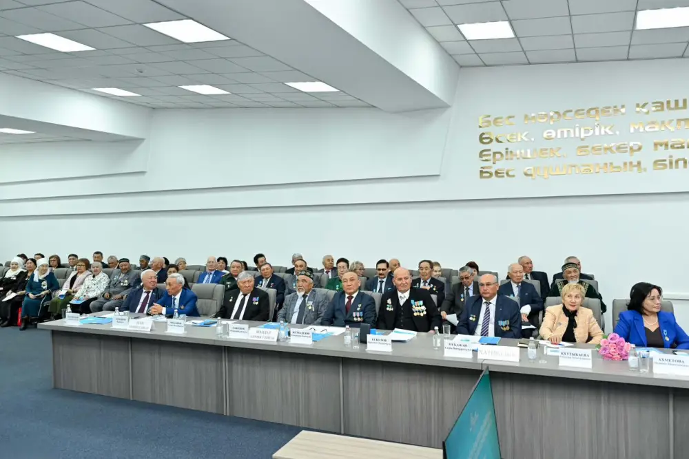 В области Абай прошла II отчетно-выборная конференция ветеранской организации (4)