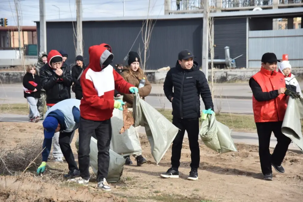 Тысяча горожан поддержала акцию «Таза Қазақстан» на масштабном экоплоггинге в Косшы (6)