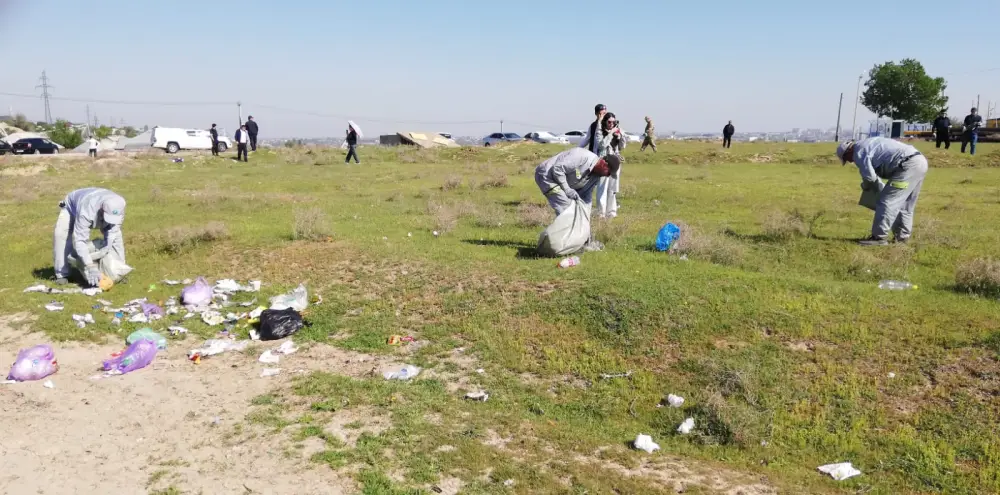 АЛЬ-ФАРАБИЙСКИЙ РАЙОН ПРИНЯЛ УЧАСТИЕ В АКЦИИ «ТАЗА КАЗАХСТАН» (6)