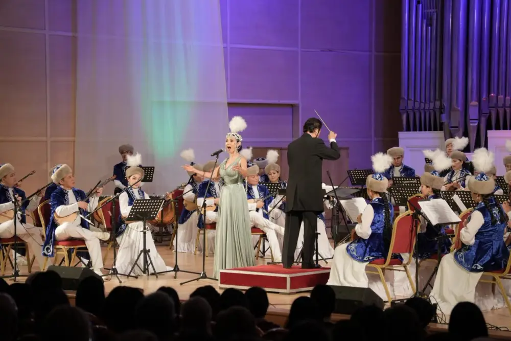 В Алматы состоялся вечер памяти Нургисы Тлендиева «Атадан мұра» (4)