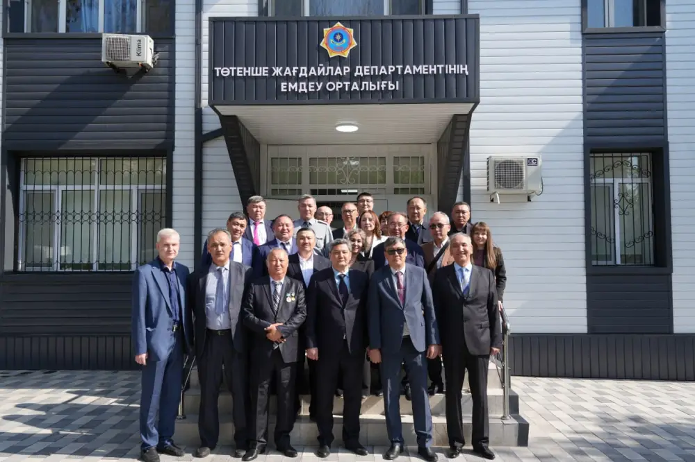 В Шымкенте прошла коллегия руководителей филиалов Центра медицины катастроф (6)