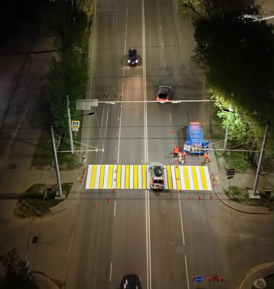 В Алматы более 2 тыс. пешеходных переходов обновят в текущем году (3)