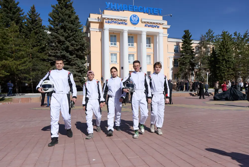 Гоночный болид от студентов: скорость из Костаная! Астане
