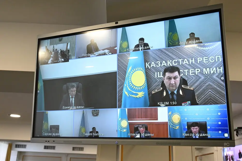 Состоялось очередное заседание Межведомственной комиссии по профилактике правонарушений (МВК) в Жетісу (2)