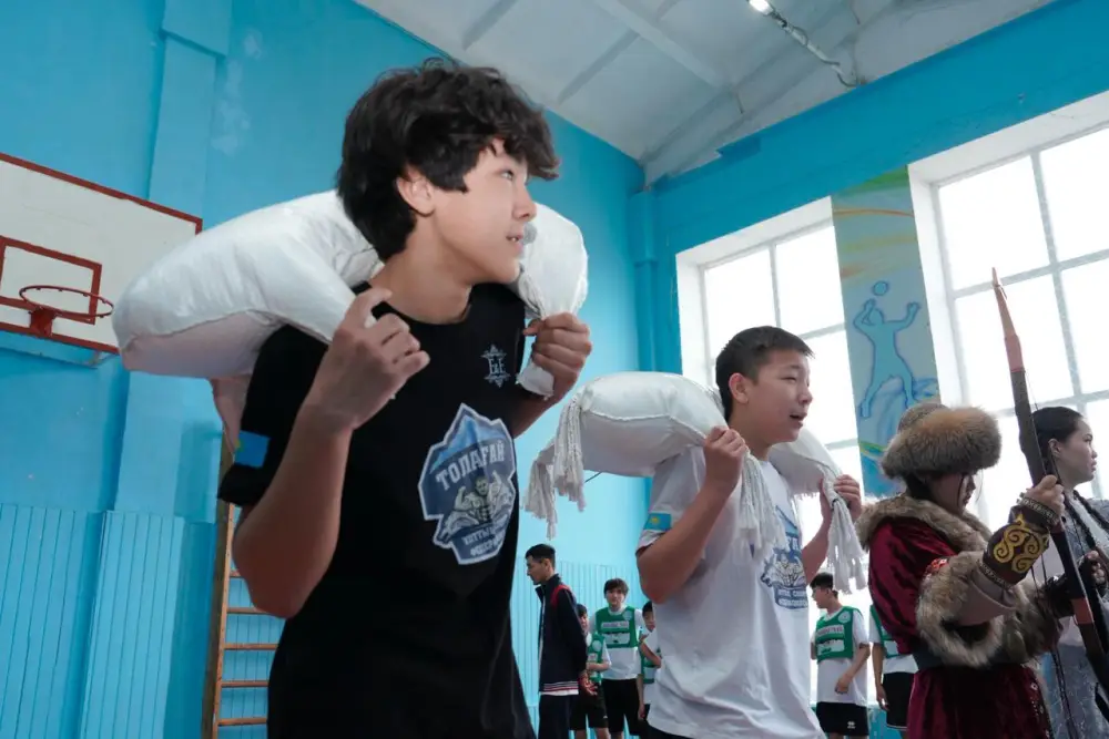 В Астане прошли национальные спортивные соревнования «Бала Толагай» (3)